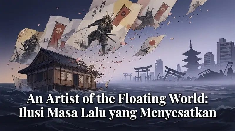 Ilustrasi AI - An Artist of the Floating World